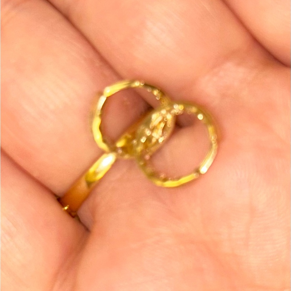 SOLID 10K GOLD HUGGIES EARRINGS